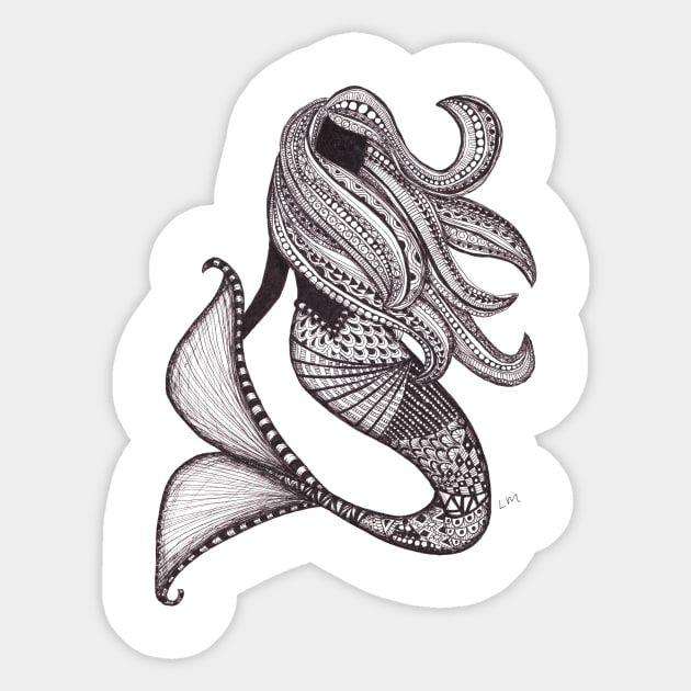 Mermaid Sticker by LauraKatMax